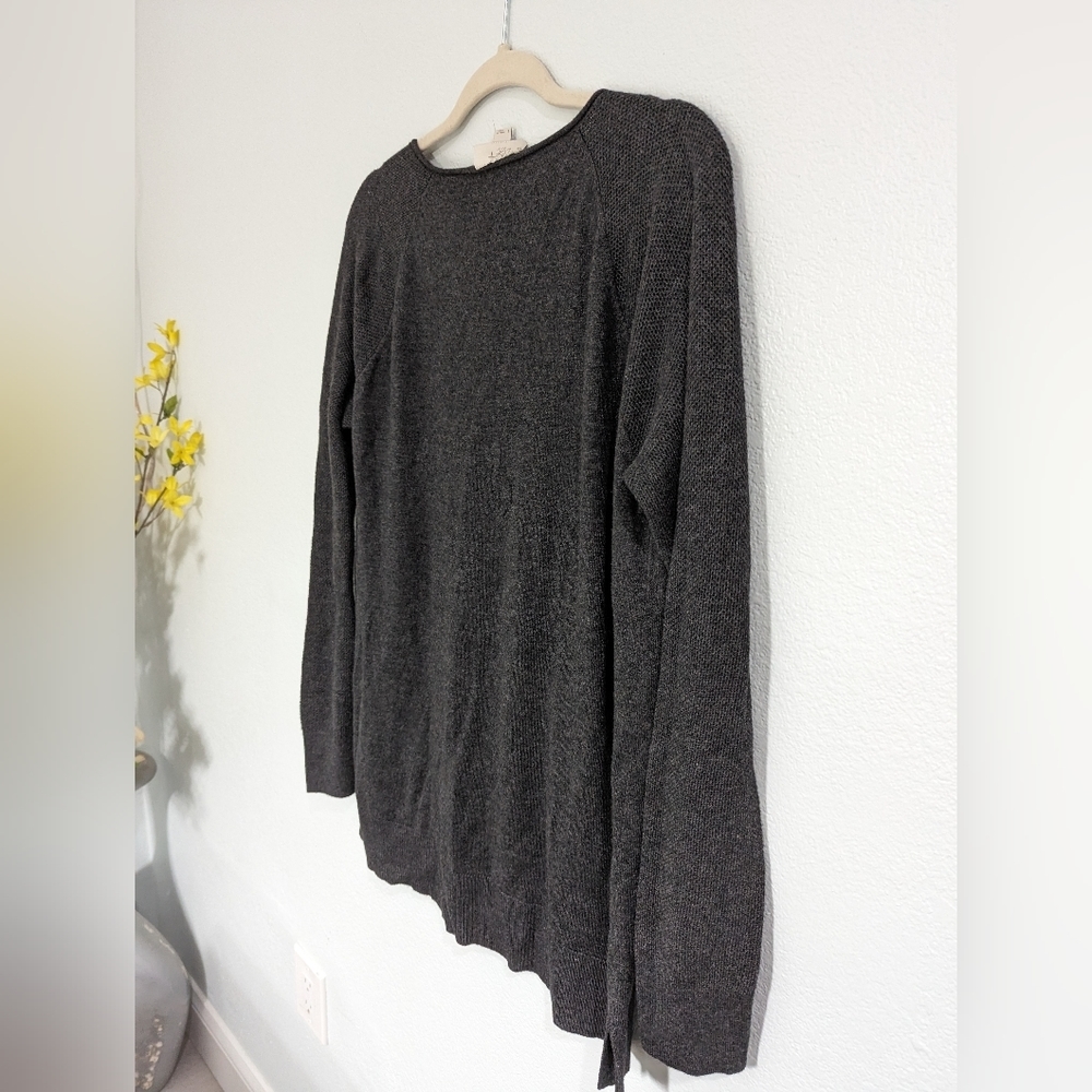 LOFT Size large black long sleeved shirt - Picture 8 of 10